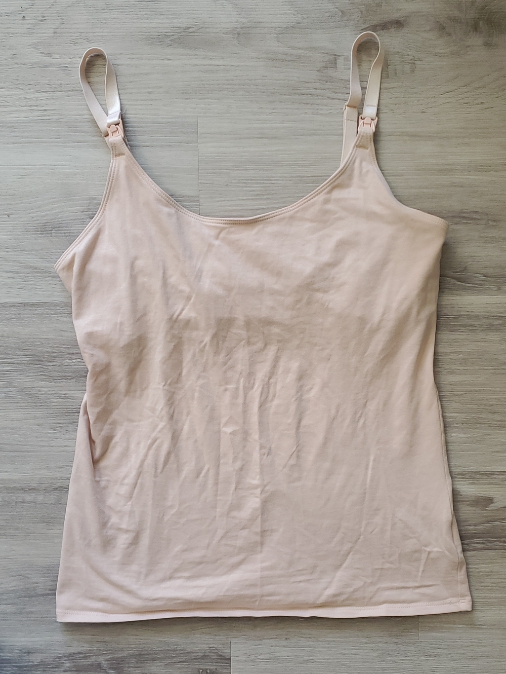 2/$20🌟 Size M - First Layer Nursing Cami Nude/Tan - Old Navy Maternity